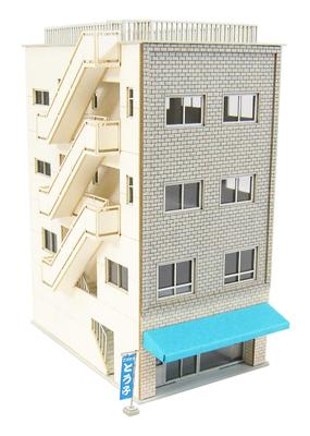 Sankei Diorama Series Building C Paper Craft 1/150 MP03-90