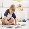 WASK Army Toys for Boys - Military Aircraft Carrier Toy Set, Military Navy Ship, Battleship, Supply Ship, Fighter Plane, Aircraft Carrier Model Kit, C