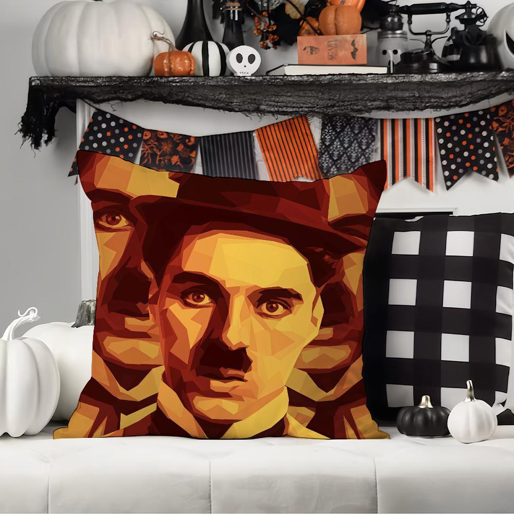 Mime C-Charlie C-Chaplin Kissenbezug Büro Kissen Geeignet für Sofa Auto Schlafzimmer Dekorative Kissenhülle