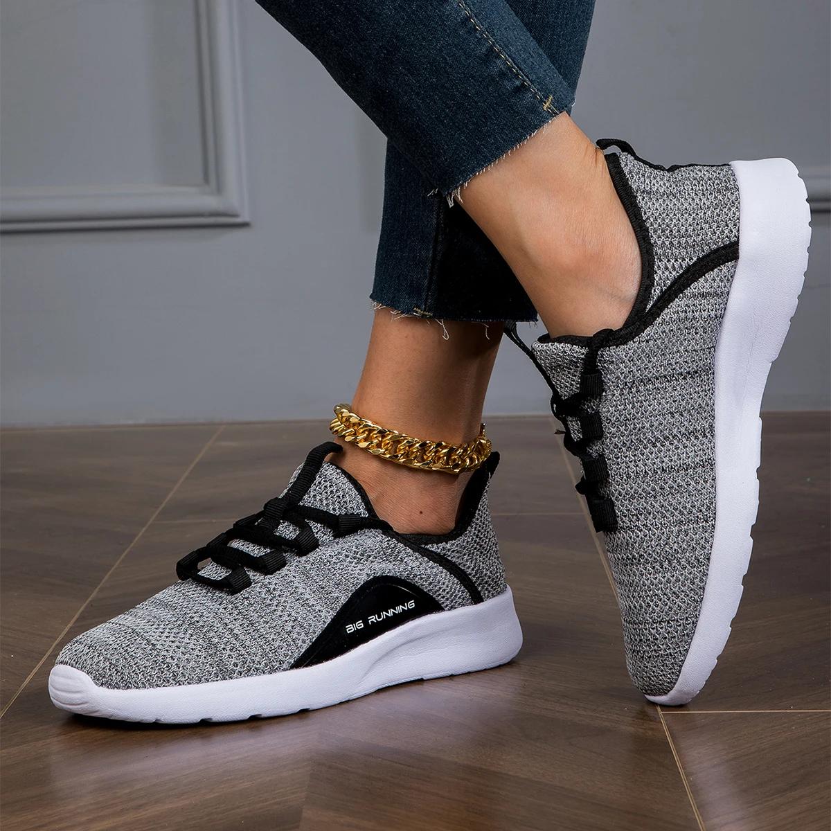 Модные женские повседневные туфли с толстой подошвой и увеличенной высотой — фото 5