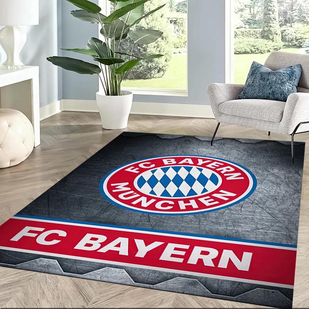 Bayern Munich Crest 5 Square Rugs Are a Great Choice for Living Rooms, Bedrooms, Home Décor, and As Gifts