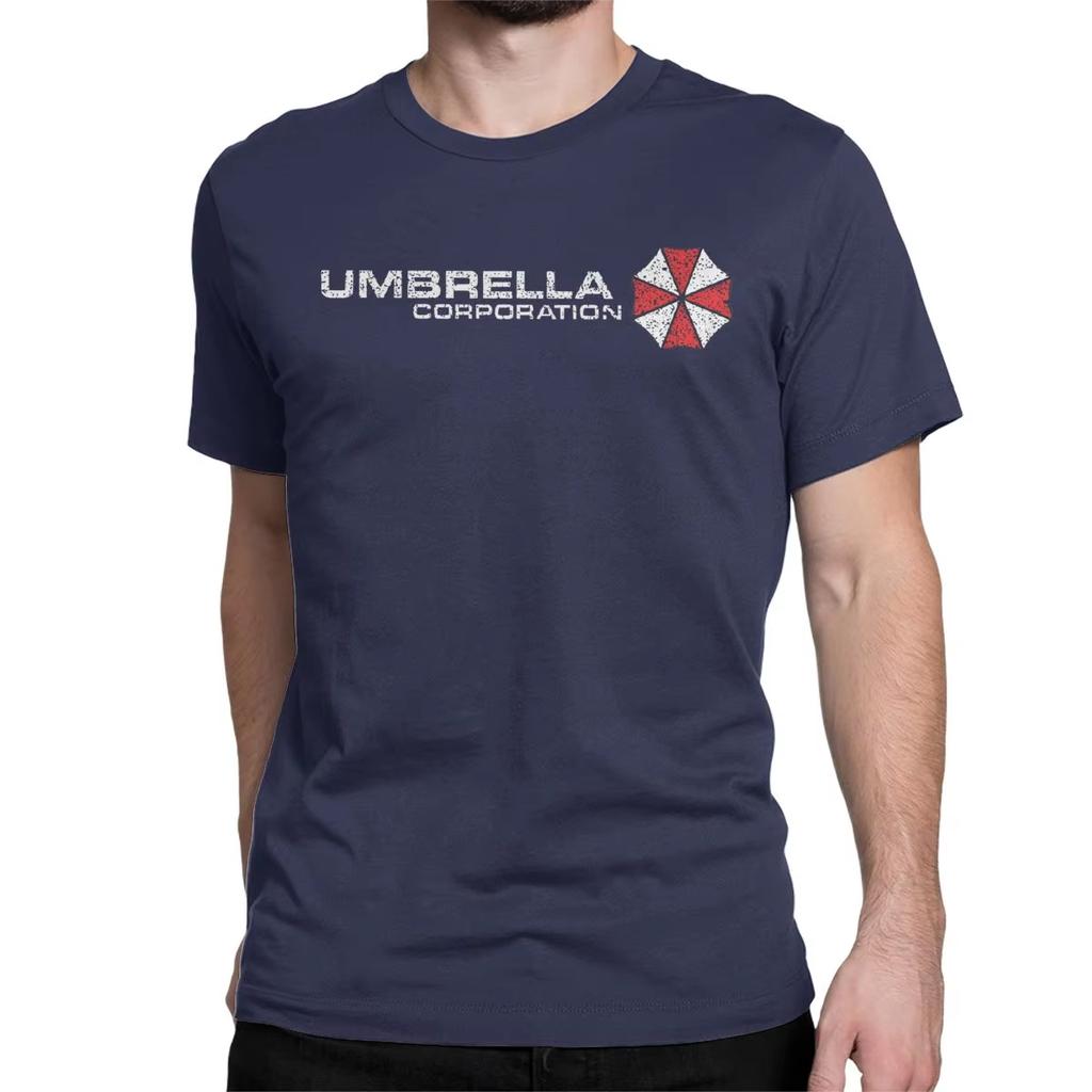 Resident Umbrella Corp Eviled T-Shirt Men Women Game Casual 100% Cotton Tee Shirt Short Sleeve T Shirt New Arrival Tops