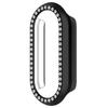 Case For Xiaomi Mi Band 9 9NFC 8 NFC Set With Diamond PC Hard for Xiaomi Smart 9/9NFC Protective Cover Casing