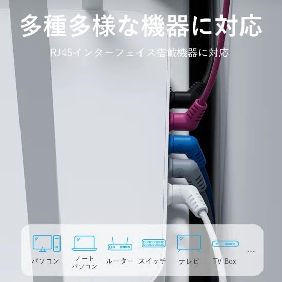 VENTION Cat6A Ethernet LAN Cable (15m, Black)