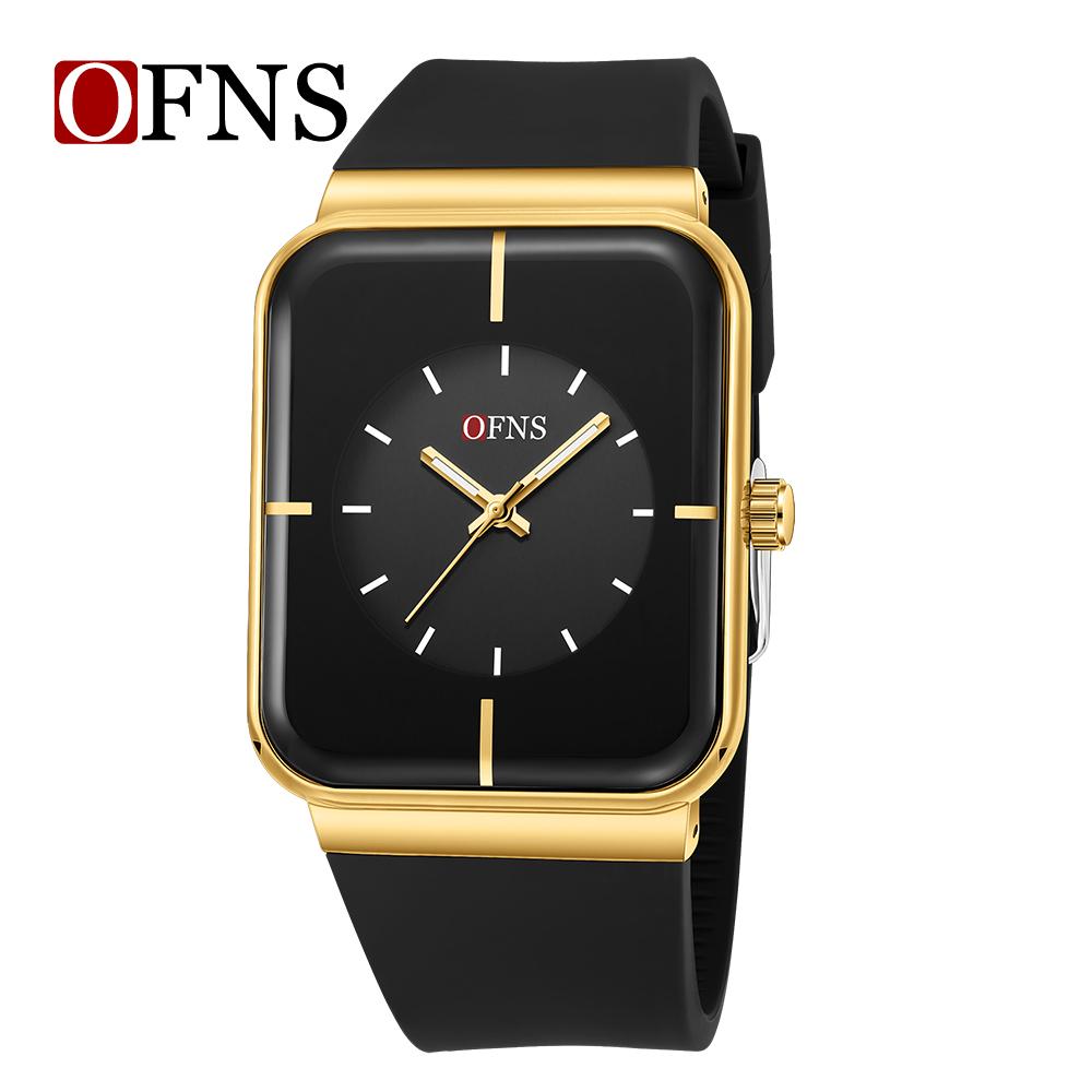 Fashion Ofns 1538 Sport Men Women Watch Top Brand Luxury Business Waterproof Male Clock Quartz Original Lady Wristwatch Gift
