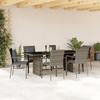 VidaXL 7-Piece Garden Dining Set with Cushions, Patio Table and Chairs, Patio Furniture, Outdoor Furniture, 3213492