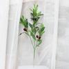 Artificial Olive Branch Greenery Stem 22.8 Inch Faux Olive Leaves Branch for Vase Decor Wedding Table Centerpiece