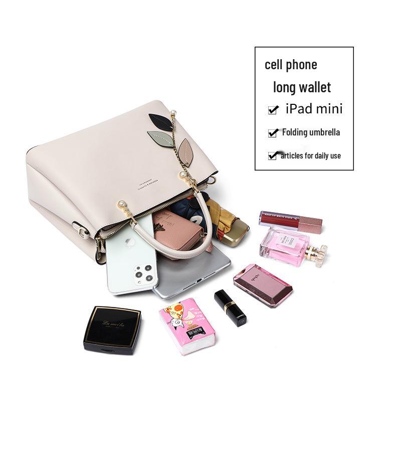 Women's Versatile Large-Capacity Crossbody Handbag: Fashionable High-End Single Shoulder Bag for Commuting