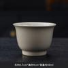 Pflanzenasche Keramik Tee-Set, Einzel-Tee-Größe, Teetasse Spezielle Tasse des Besitzers, Teehaus Haushalt Einzelne Tasse, Einzelne Teetasse