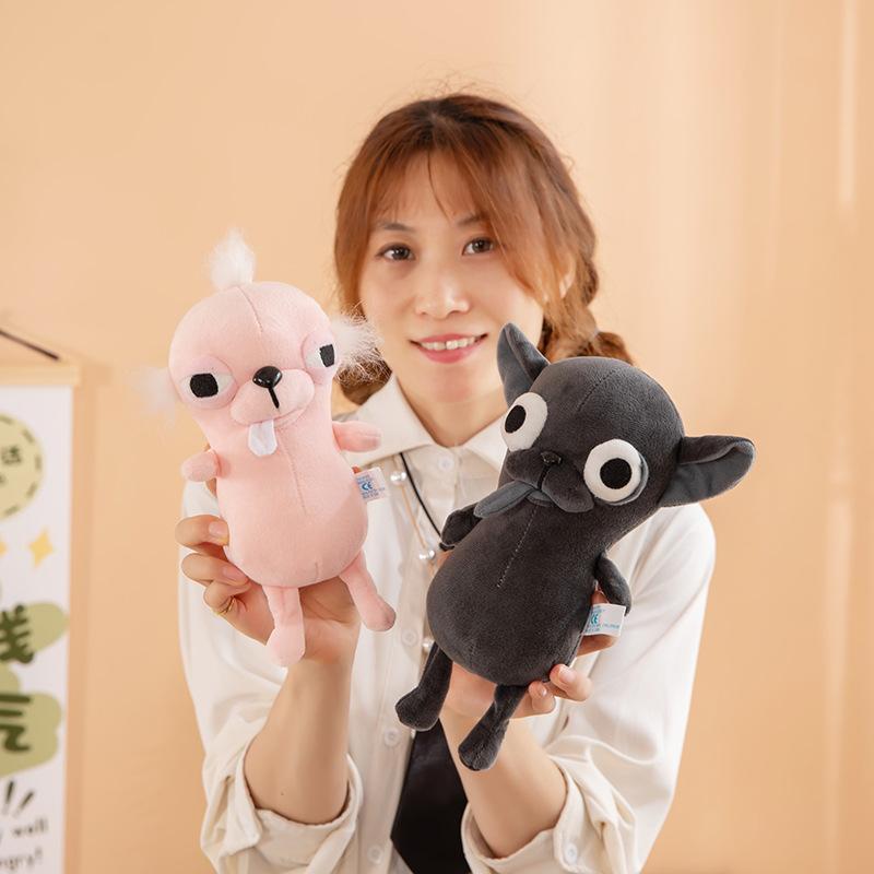 Funny Cute Chihuahua Plush Toy Doll Pendant Puppy Creative Doll Children's Gift Ornament