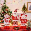 Christmas Doll Ornament Santa Claus Snowman Elk Decoration Festive Tree Decor Christmas Party Supplies