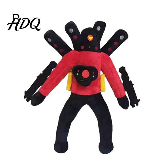 Doldurulmuş Peluş Oyuncak TV Adam PP Pamuk Tam Dolu Konuşmacı Peluş Sevimli Bebek Koleksiyonluk Çocuklar Hayranlar İçin Hediyeler Cadılar Bayramı Dekorasyonu Noel Doğum Günü