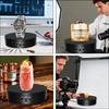 Motorised Rotating Mirror Display Stand,360 Degree Turntable, Jewellery Holder,USB Power Supply, Rotating Shooting, Three Speeds