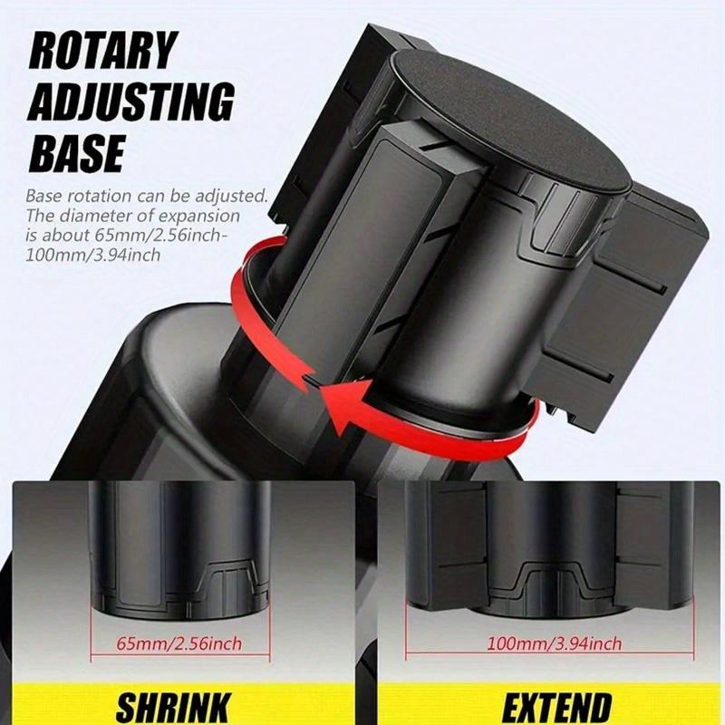 Car Cup Holder Extender Adapter with Offset Adjustable Base, Cup Holder Beverage Holder for Car