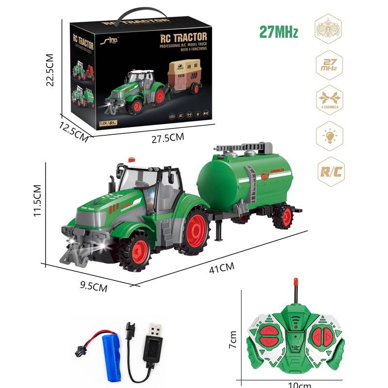 

Фермерский трактор с дистанционным управлением