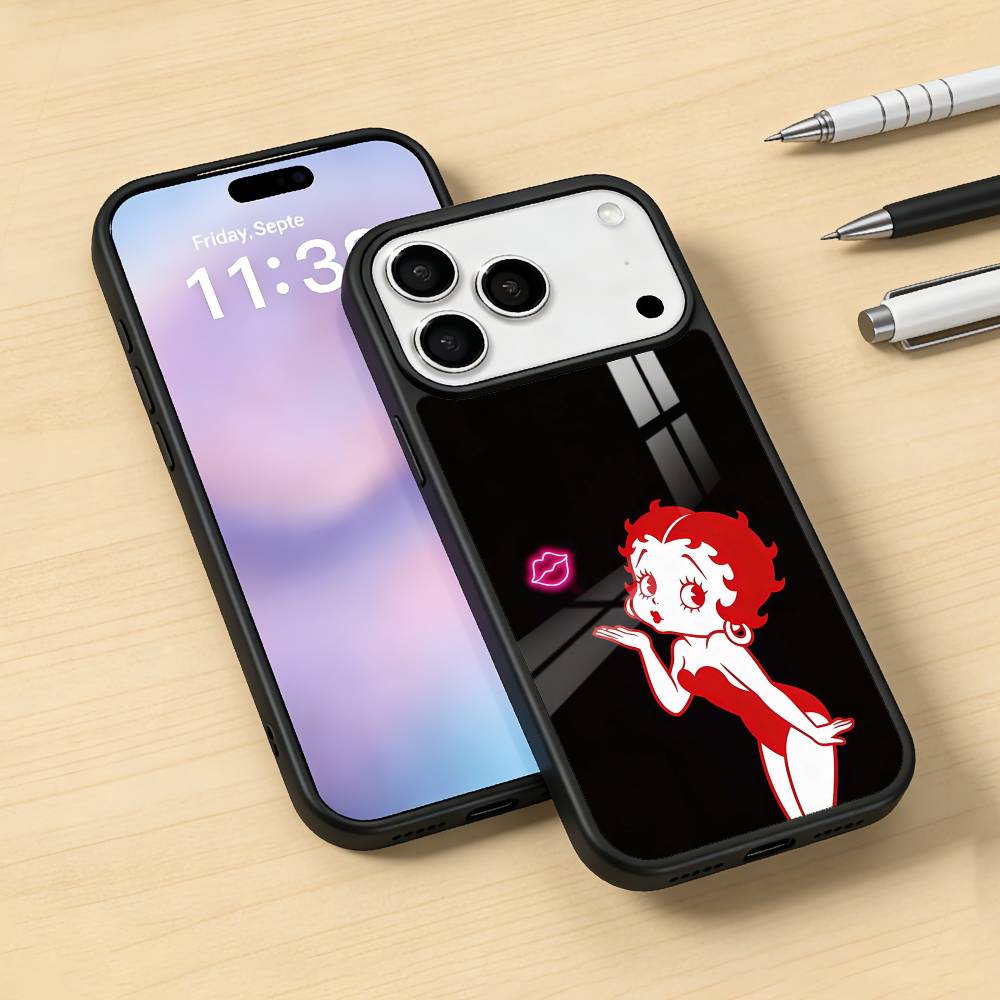 Sexy B-BeTTy-CuTe-BoopS Phone Case For iPhone17,16,15,14,13,12,Pro,Max,Magnetic For Magsafe Wireless Charging
