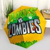 Plants Vs Zombies Adventure Portable Automatic Umbrella Sturdy 8-Rib Shaft Foldable Design All-Season Use Fashion Lovers Stylish Gift for Women