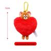 Tom & Jerry Cartoon Plush Keychain - Cute Tom Cat Pendant Bag Accessory