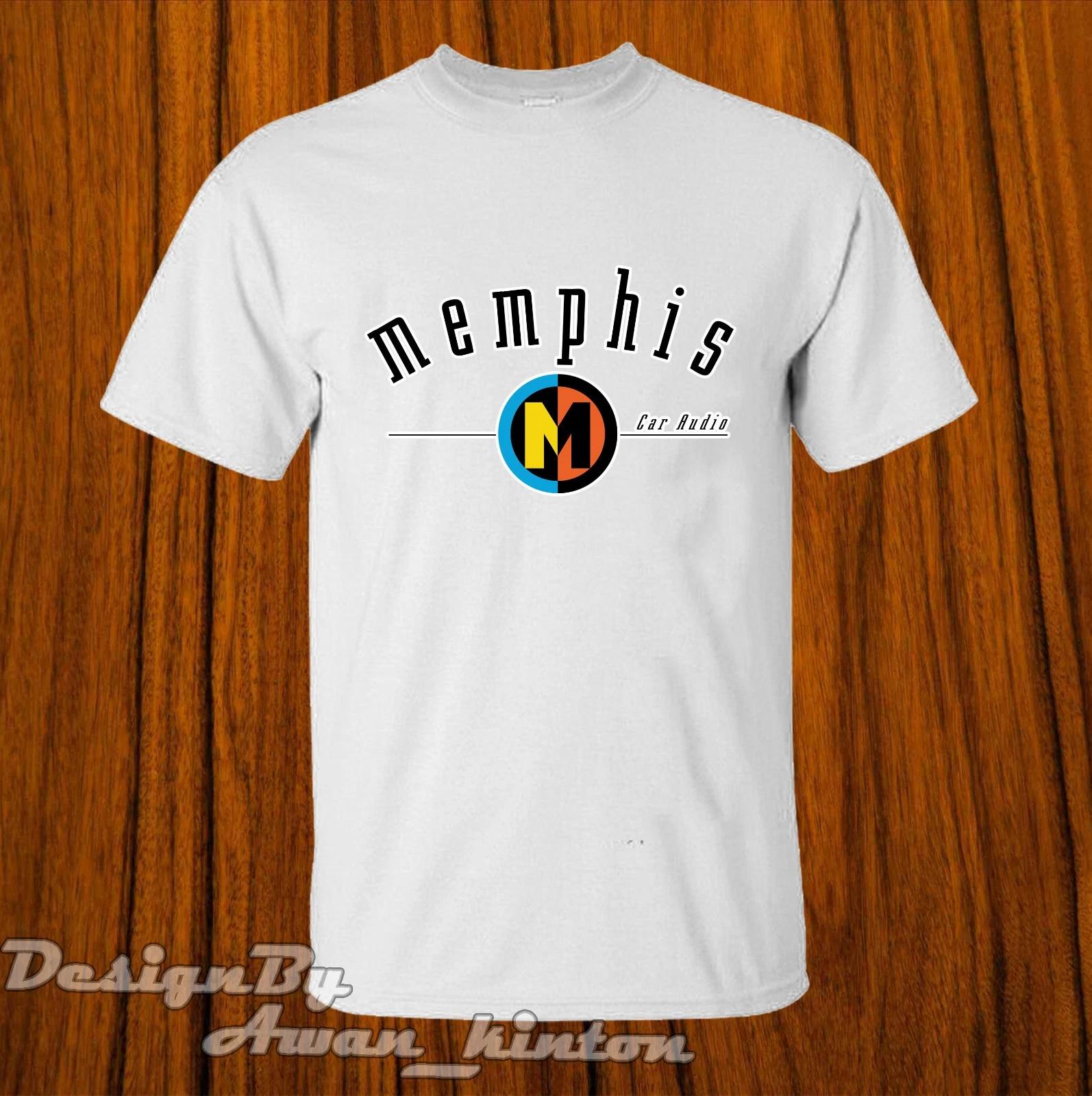 Men s and Women s T-shirts New Memphis Funny Logo Tshirt Short Sleeve Made In usa XL