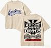 West Coast Choppers Gift T-shirt Men Women Harajuku Oversized Unisex Short Sleeve Streetwear high quality Couples hot product Comfortable