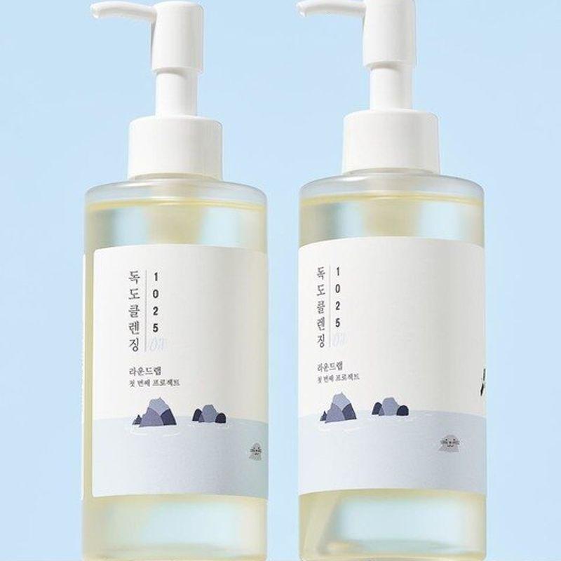 ROUND LAB 1025 Очищающее масло Докдо 200мл (2 упаковки) 200ml + 200ml