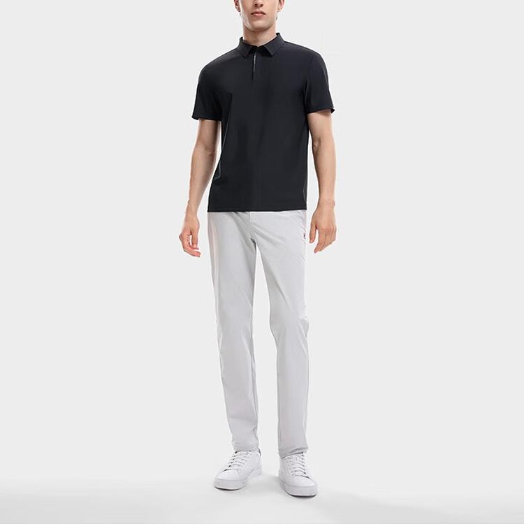 New FILA Polo Shirt Men's Jet Black F11M332105FBK