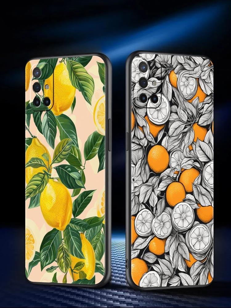 Sommer frische Früchte Zitronen-Print Handyhülle für Oneplus 13R 13 12R 11 10T 10R Nord N100 N200 N10 10 9 9R 9RT CE 3 2 Z Pro Weiches TPU
