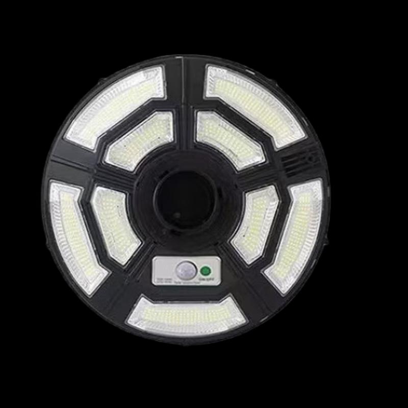 UOSU Солнечный светодиодный круглый наружный светильник с датчиком движения