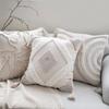 Ins Wabi Style Cotton Bohemian Tufted Living Room Sofa Pillow Case Bedside Bay Window Cushion Backrest Pillow