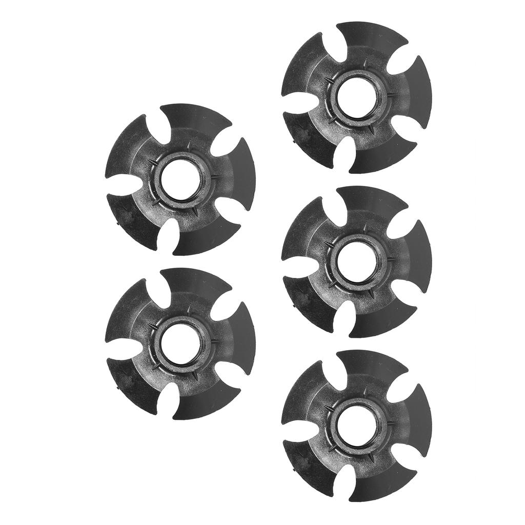 5PCS Hiking Pole Rubber Snow Mud Drag Basket Walking Hiking Stick Cane Accessory