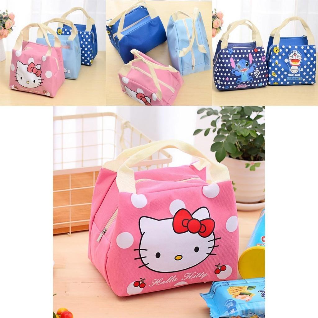 Doraemon Totoro Stitch Wasserdichte Niedliche Lunchtasche mit Großer Kapazität