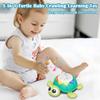 5 In 1 Music Projector Turtle Crawling Toy Tummy Baby Toys, Boy Toys Girl Toys Birthday Gift