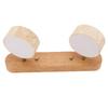 Modernes zylindrisches Wandleuchten-Set mit 2 drehbaren Leuchten, Naturstein-LED, für Eingangsbereiche, Küchen, Ankleidebereiche