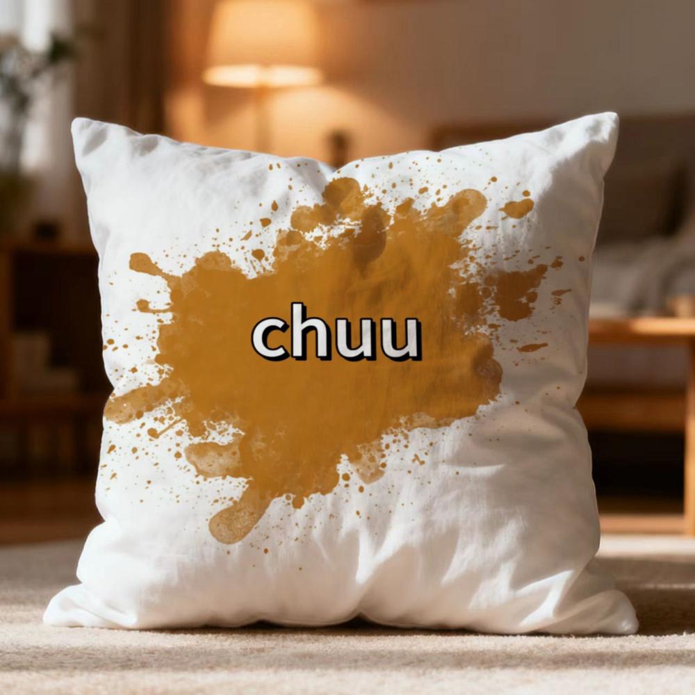 Popular CChuued Cushion Cover Soft Washable Pillow Case Multi-Scene for Couch Bed Travel Office Use