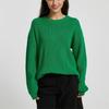 Knitted Sweater Autumn and Winter New Women's Clothing Round Neck Long Sleeve Pullover Loose Lazy Wind Sweater Jacket