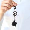 Clip Billiards Chalk Holder Snooker Pool Chalk Holder Retractable Choker Clip Chalk Storage Holder