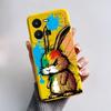 For vivo Y35 4G Protective Case For vivo Y35 4G Fashion Cartoon Phone Cases For vivo Y35 4G Beautiful Painting Back Cover Coque