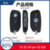 2025 M Leather Car Remote Key Case Cover Protector for BMW X1 U11 X7 G07 XM G09 i7 7 Series G70 LCI iX I20 U06 G81 M3 2023 Acc