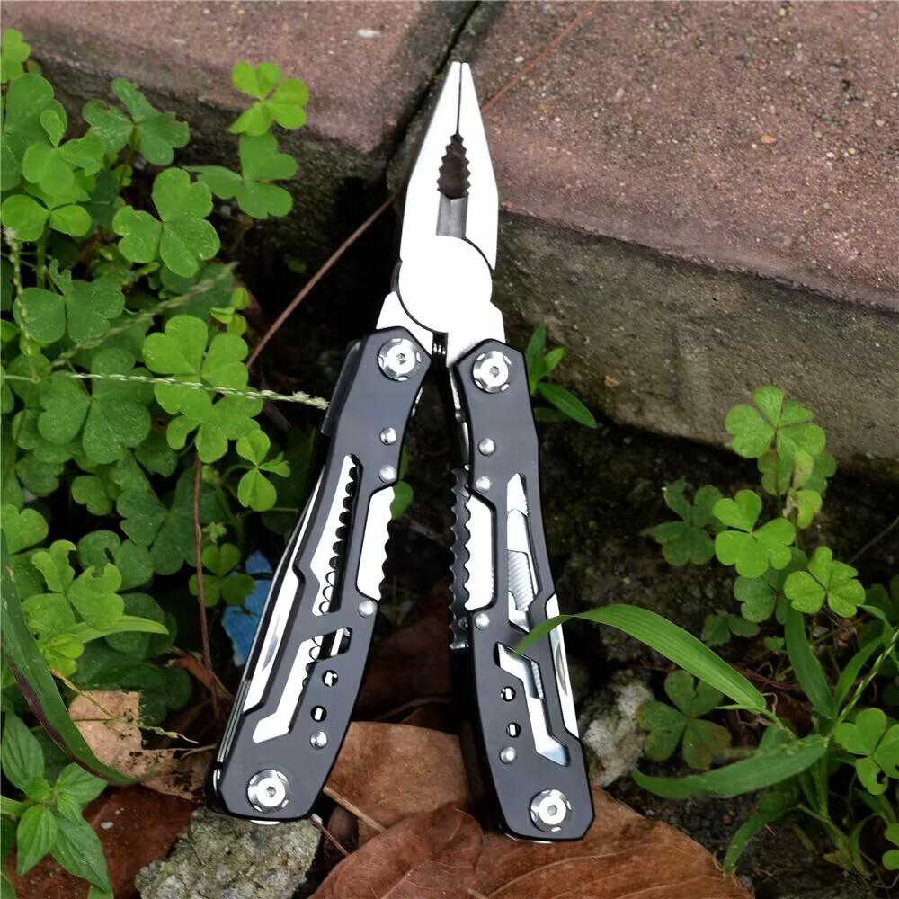 Stainless Steel Multi-tool Pliers Outdoor Combination Knife Pliers Folding Portable Multi-purpose Pliers Tools