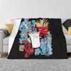 Aqua Teen Hunger Force Throw Blanket Hairy Sofa Bed Blankets
