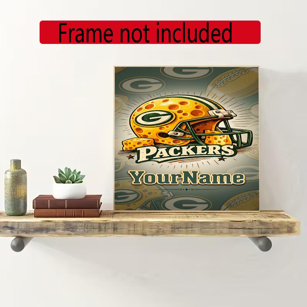 Philadelphia Eagles Customize Your Name Diamond Painting Round Diamond Rhinestones Mosaic Diamond Embroidery Wall Paintings Rhinestones Gift Frameless