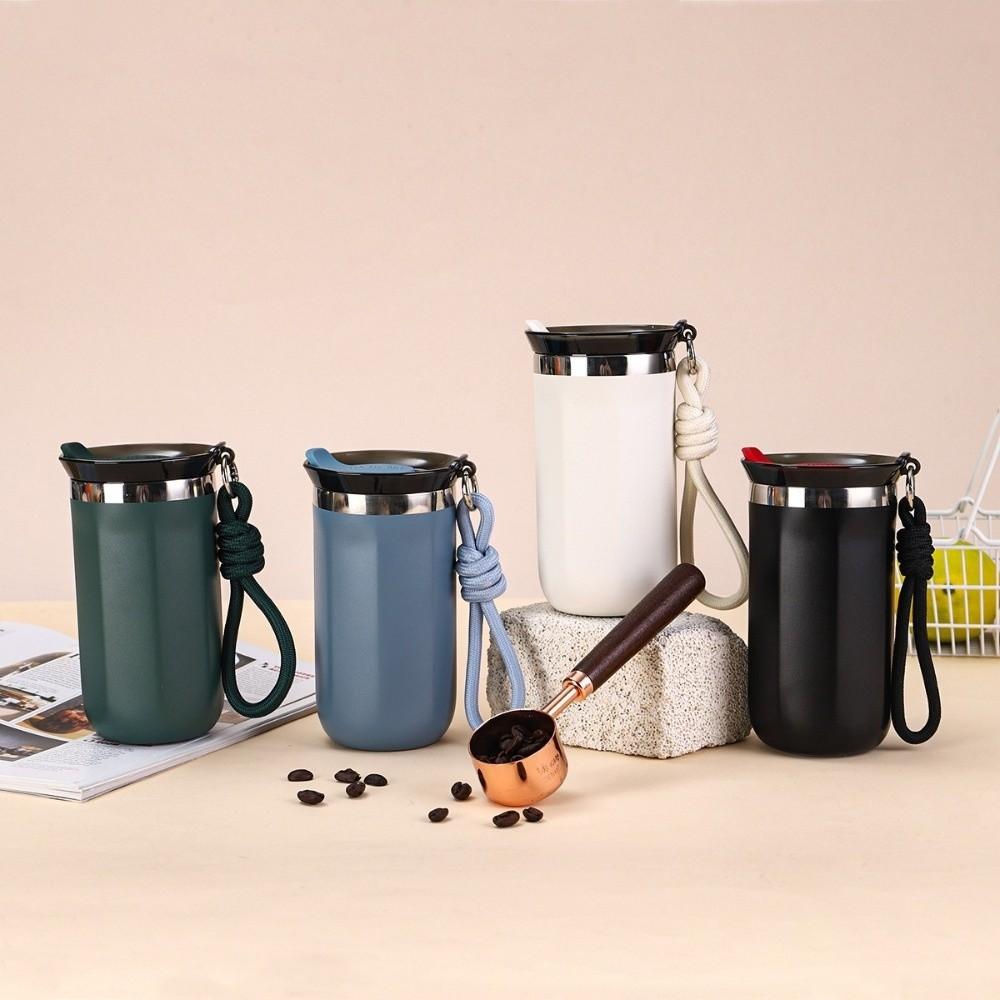 Leak-Proof Vacuum Flask 350ML/500ML Thermal Mug Cold Coffee Cup Coffee Mug Commute Use