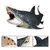 Megalodon Great White Marine Animal Plastic Model Birthday Realistic Interior Decor Shark, Shark, Animal, Fish, Set, 11PCS, Kit, Model, Present, Gift,