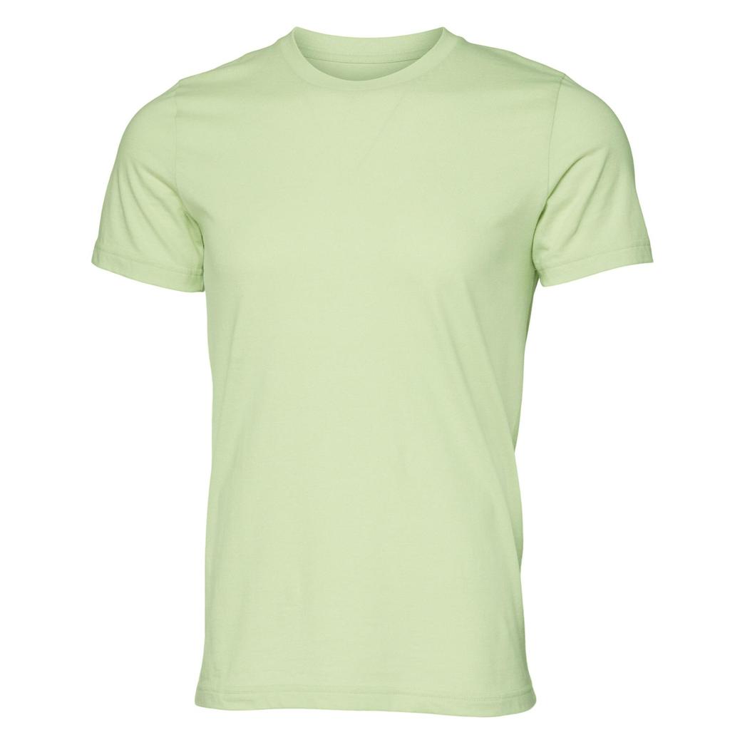 Canvas Unisex Jersey Crew Neck T-Shirt / Mens Short Sleeve T-Shirt