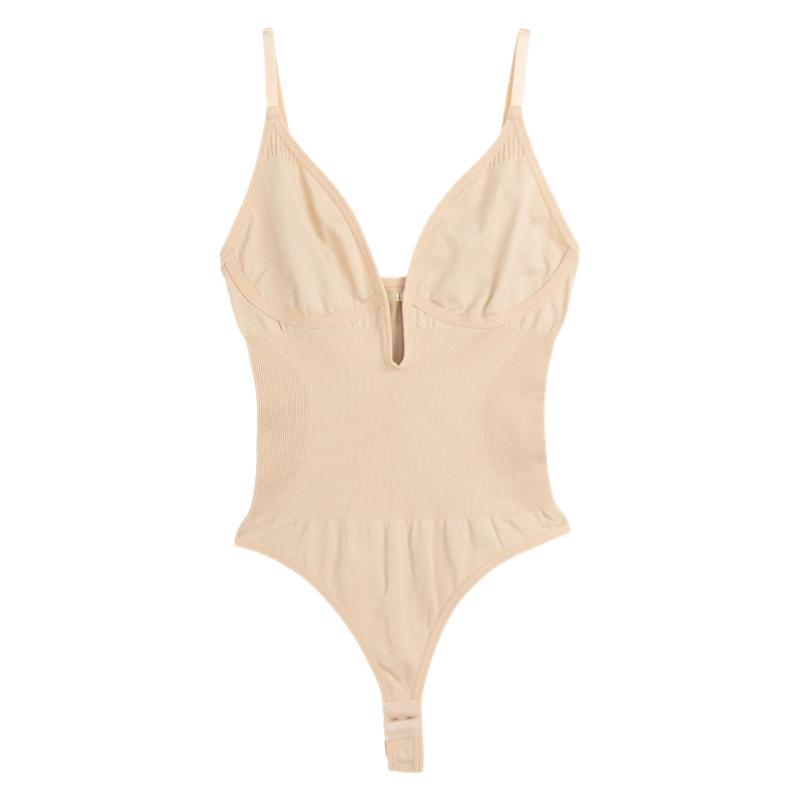 Plus Size Backless Body Shaping Tummy Control Thong