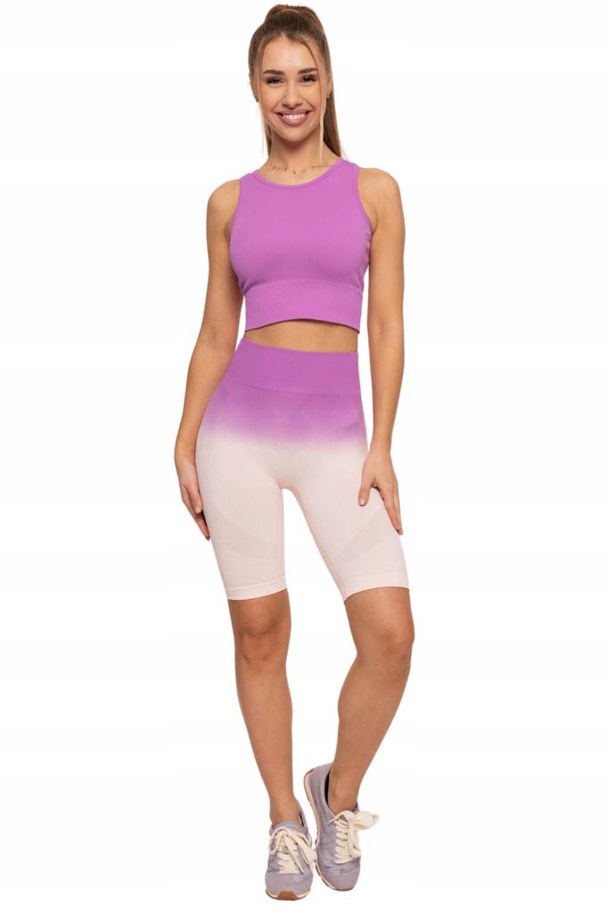 MORAJ PINK XL Seamless Cycling Leggings for Women High Waist Push-Up Sports Leggings