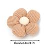 Cute Car Hooks Car Dashboard Center Console Fabric Flower DIY Decoration Accessories Multifunctional Small Self-adhesive Hooks