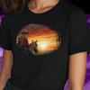 T-Shirt Frauen Cowgirl Motiv Baumwolle Größe S bis 3XLWird in neuem Fenster oder Tab geöffnet