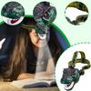 Dinosaurlykt for barn Lommelykt Oppladbare LED-hodelykter Brøler og Stillemodus, T-Rexs Dinosaurleker for barn