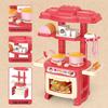 Cross-Border Kids' Pretend Play Mini Kitchen Set: Cooking & Dining Toys for Boys & Girls